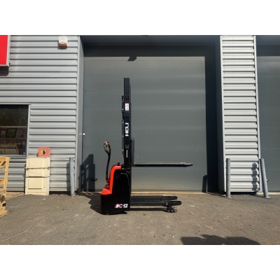 Gerbeur électrique occasion 1200 kg double palettes HELI