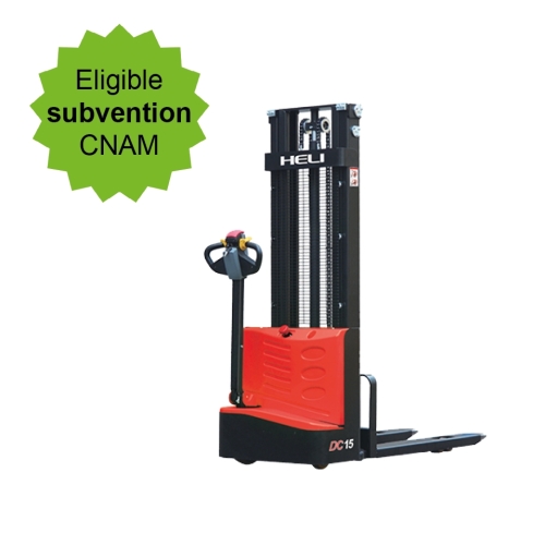 Gerbeur électrique accompagnant 1500 kg - CDD15J