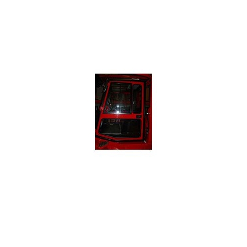 Portes PVC pour fermer la cabine