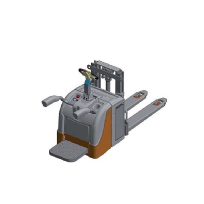 Location transpalette électrique 2500 kg porté OMG