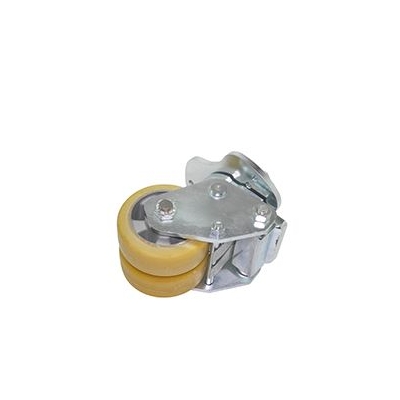 Roue fixe double de 140 mm de diamètre