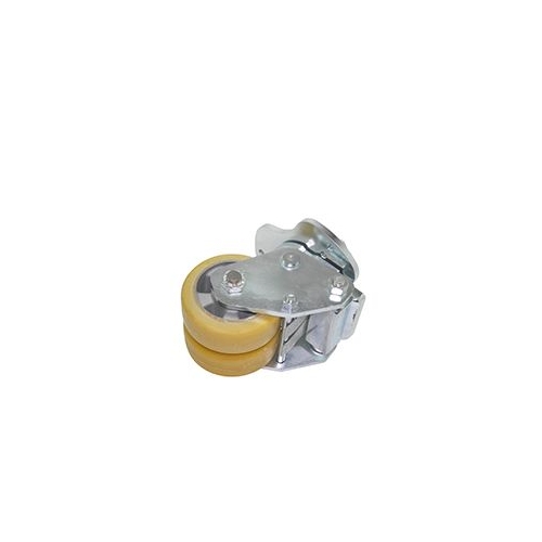 Roue fixe double de 140 mm de diamètre
