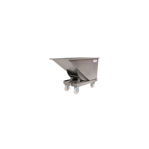 Benne auto basculante en acier inoxydable