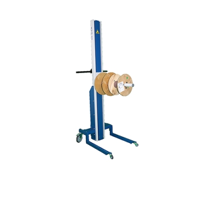 Gerbeur semi-électrique porte bobines