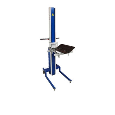 Gerbeur semi-électrique porte bobines