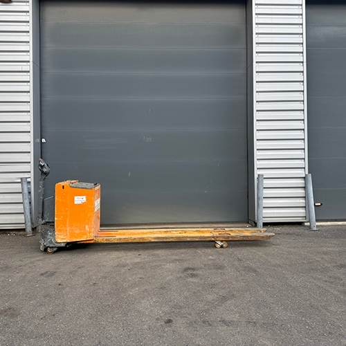 Transpalette électrique occasion 3t fourches longues OMG - 330K